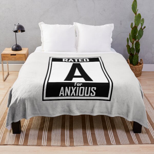 Item preview, Rated A For Anxious designed and sold by HiddenStar02.