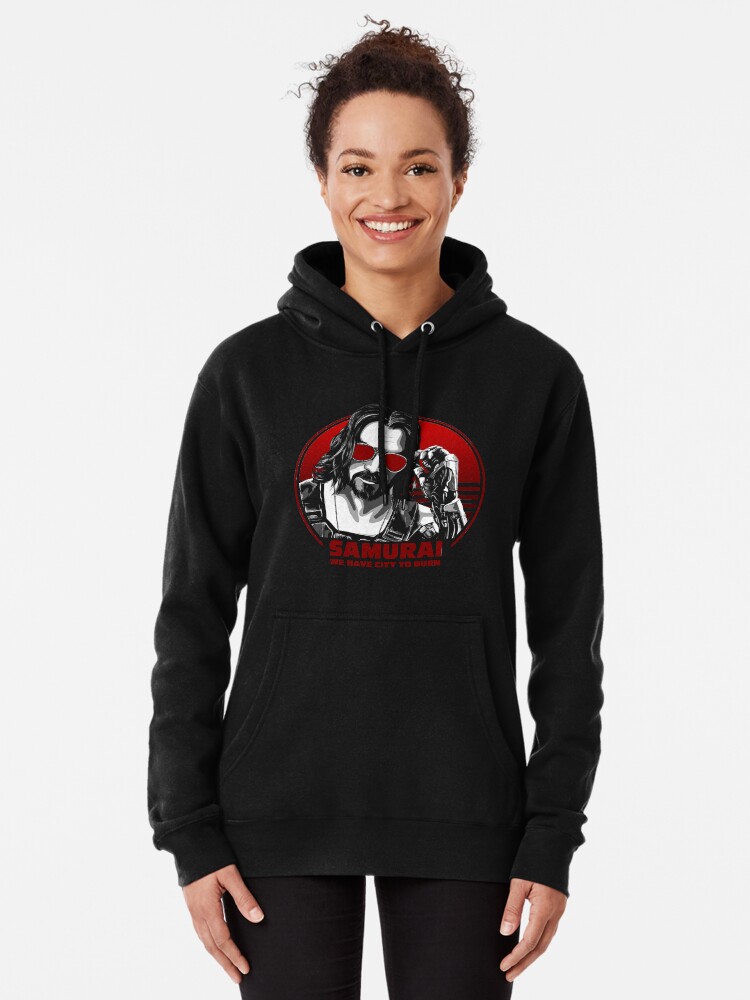 Samurai discount cyberpunk hoodie