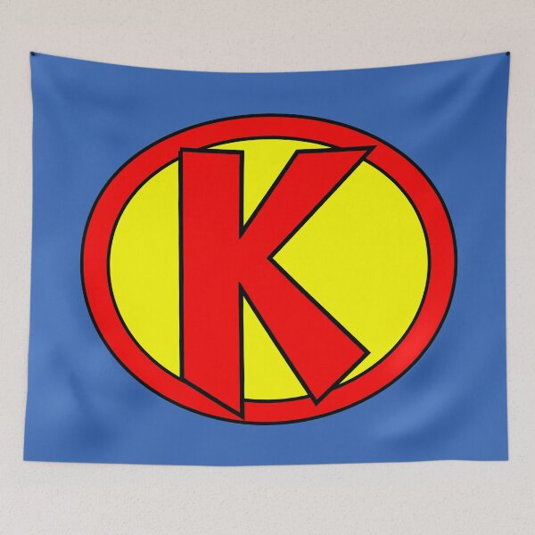 Item preview, Hero, Heroine, Superhero, Initials,  K designed and sold by Kreativista.