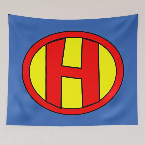 Item preview, Hero, Heroine, Superhero, Initials,  H designed and sold by Kreativista.