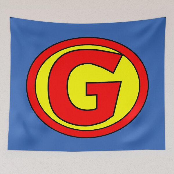 Item preview, Hero, Heroine, Superhero, Initials,  G designed and sold by Kreativista.