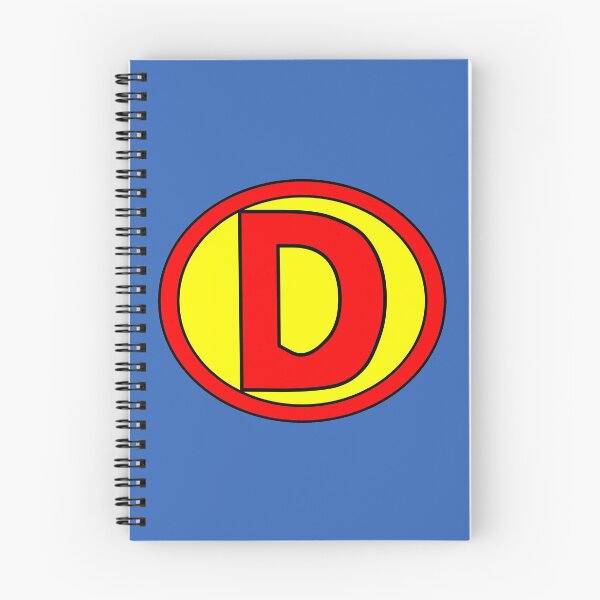 Item preview, Hero, Heroine, Superhero, Initials,  D designed and sold by Kreativista.