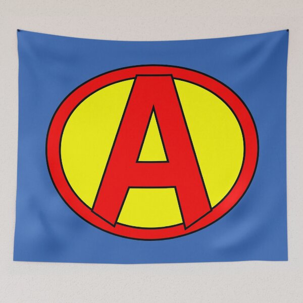 Item preview, Hero, Heroine, Superhero, Initials,  A designed and sold by Kreativista.