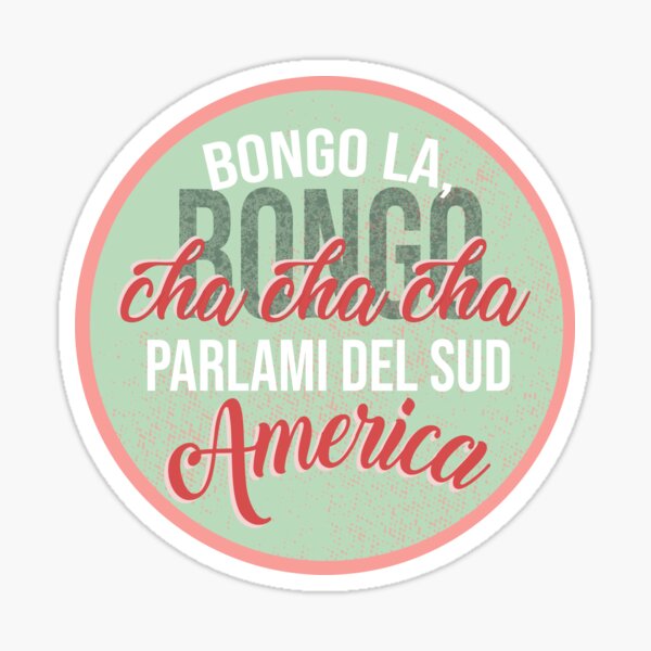 Bongo Cha Cha Cha Merch Gifts for Sale Redbubble