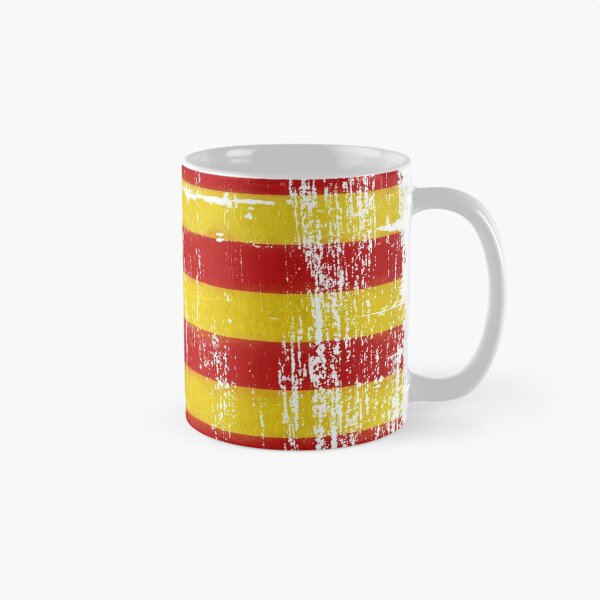 Item preview, Grungy Catalonia flag designed and sold by drizzd.