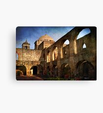 Morning Sun at the Mission Canvas Print