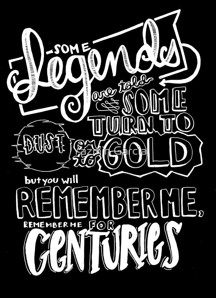  centuries by fall out boy lyric drawing by abundancedraws redbubble