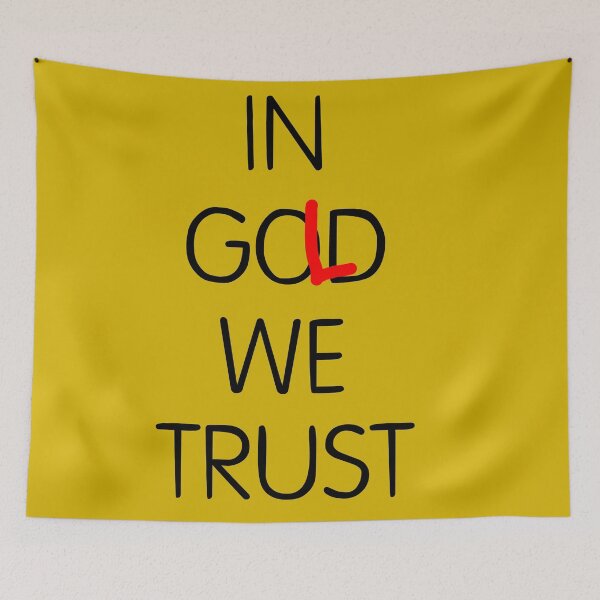 Item preview, In Gold We Trust designed and sold by Kreativista.