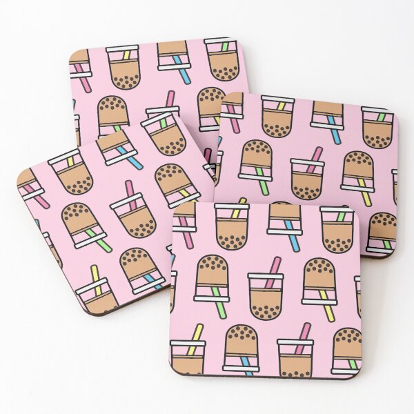 Item preview, Bubble Tea Boba Pattern designed and sold by Valeria  Leone.