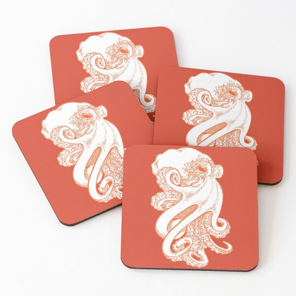 Item preview, Orange Octopus designed and sold by Rusembell.