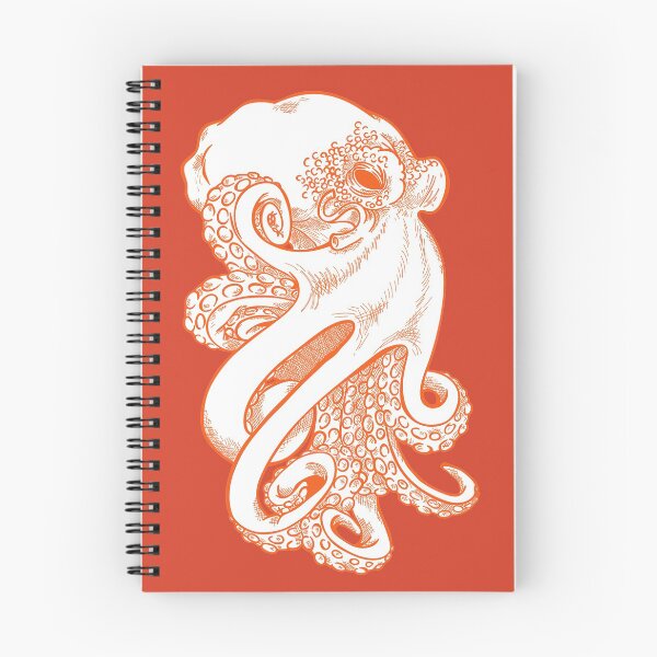Item preview, Orange Octopus designed and sold by Rusembell.