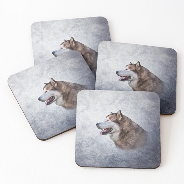 Item preview, Drawing Dog Alaskan Malamute designed and sold by bonidog.