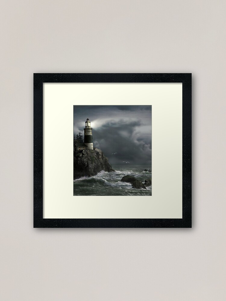 Alternate view of Approaching Storm Framed Art Print