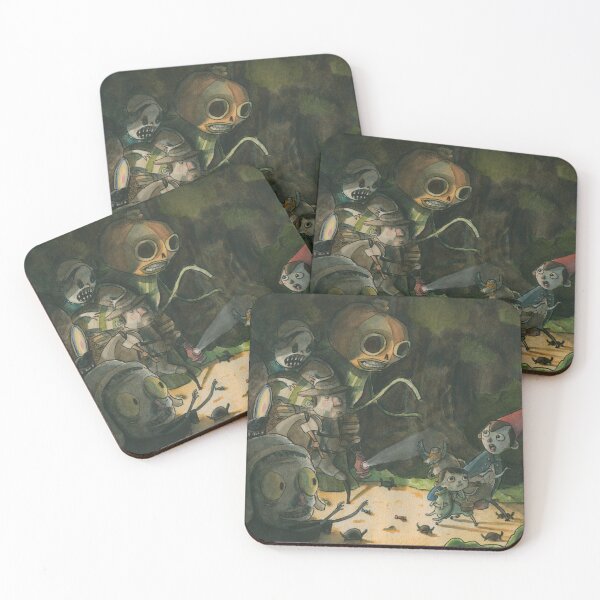 Over the Garden Wall Coasters (Set of 4)