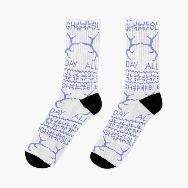 Item preview, Sleigh All Day in Blue designed and sold by sarahrinouye.
