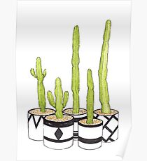 Cacti Love Poster