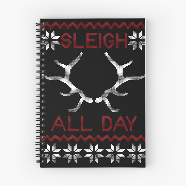 Item preview, Sleigh All Day in Black designed and sold by sarahrinouye.