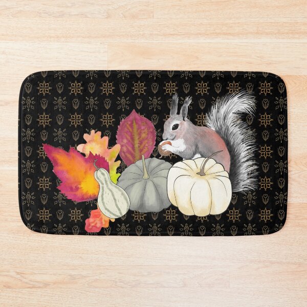 Item preview, Autumn Gourds and Squirrel designed and sold by Andreea Dumez.