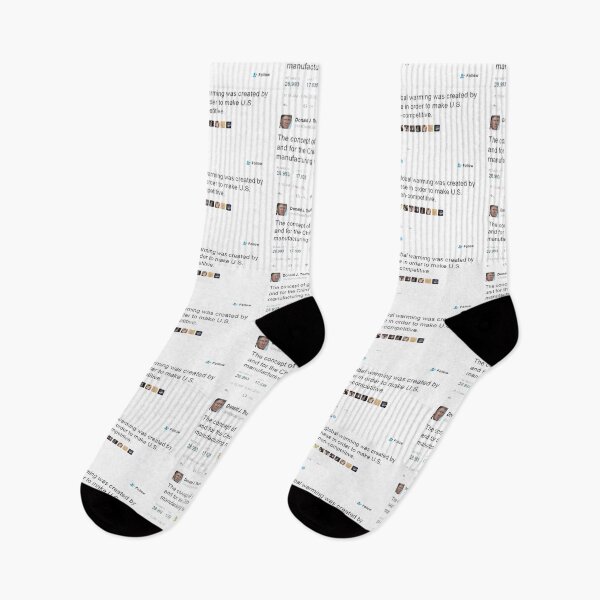 Item preview, Donald Trump Tweet "The concept of global warming was created by and for Chinese in order to make US manufacturing non-competitive" designed and sold by DopeXStuff.