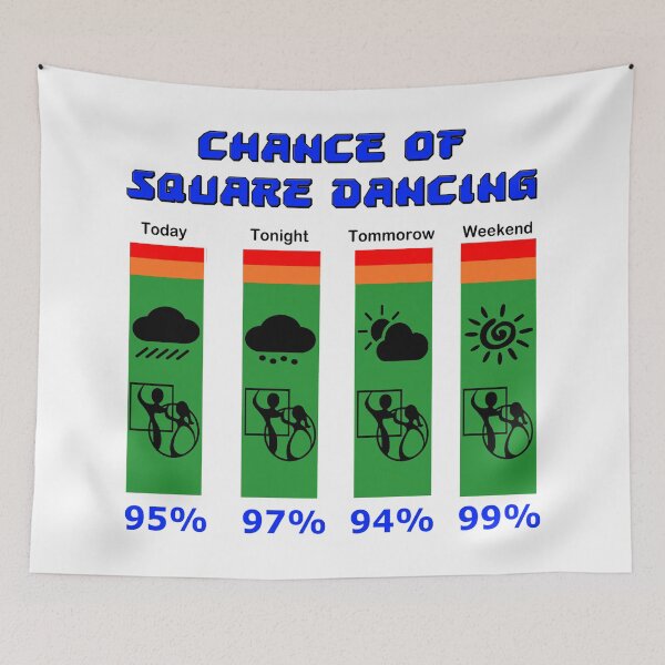 Item preview, SQD Chance designed and sold by Square Dancing Gifts & Merchandise.