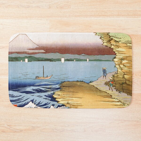 Item preview, Utagawa Hiroshige - The coast at Hota in Awa province - 1858 designed and sold by Hangastudio.
