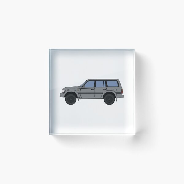 Item preview, Toyota land cruiser 80 series Improved grey designed and sold by MandalaPics.