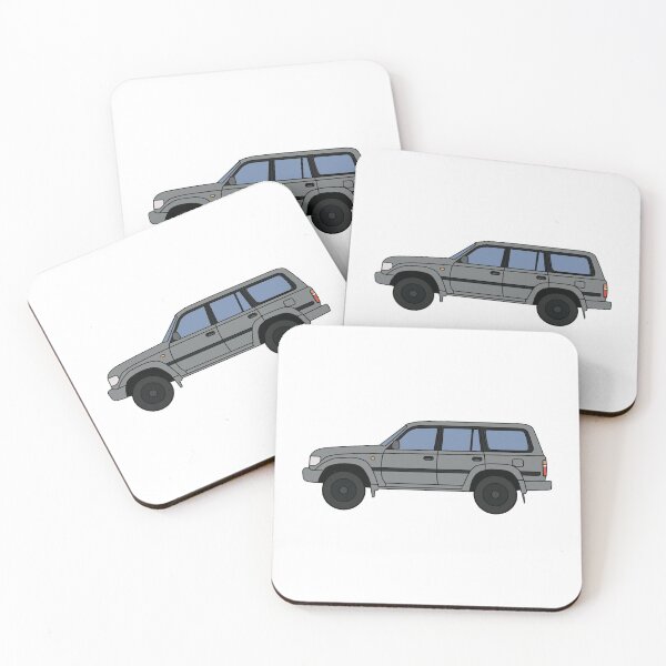 Item preview, Toyota land cruiser 80 series Improved grey designed and sold by MandalaPics.