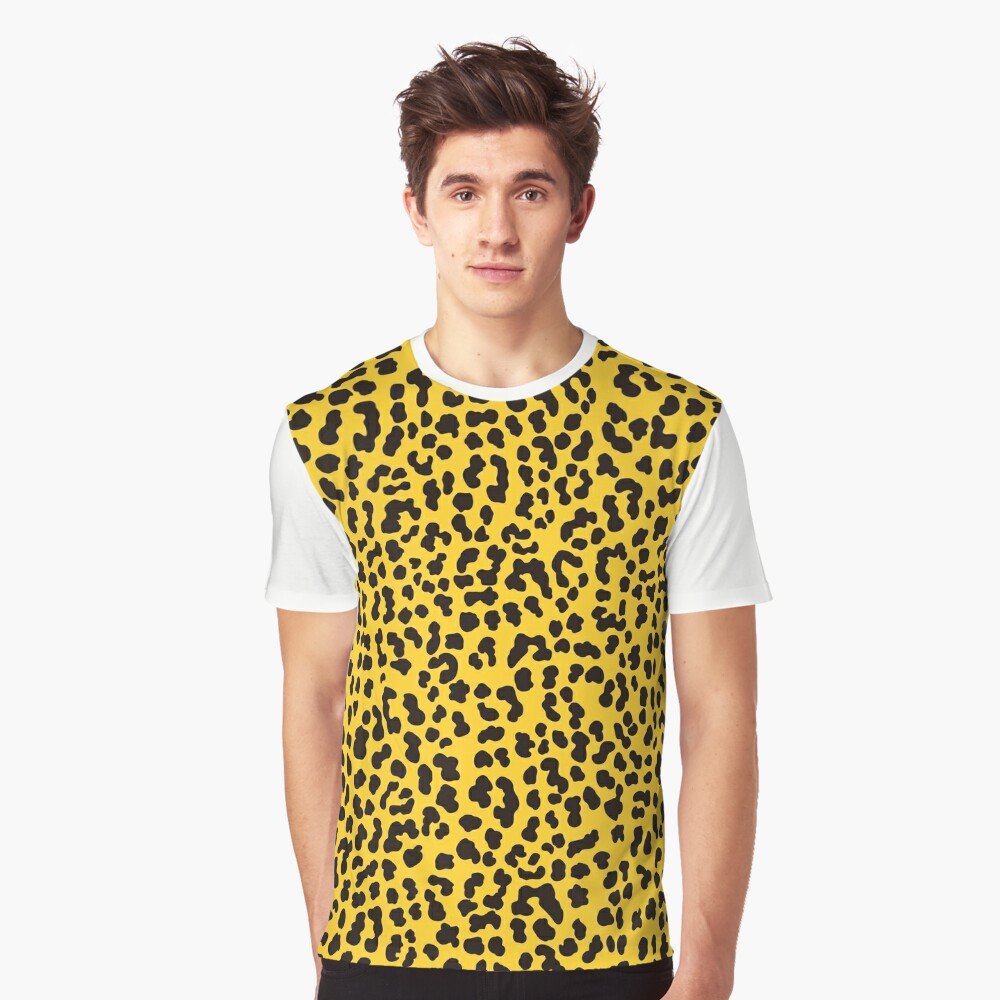 Punk Yellow Leopard Print