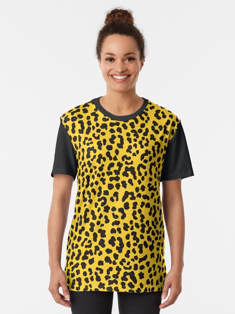 Punk Yellow Leopard Print