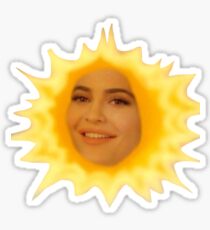 rise and shine kylie jenner Sticker