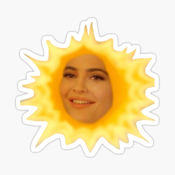 rise and shine kylie jenner Sticker