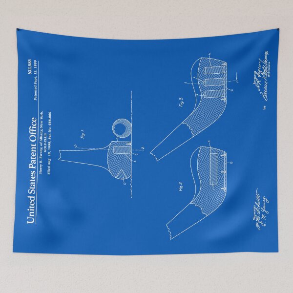 Item preview, Golf Club Patent - Blueprint designed and sold by FinlayMcNevin.