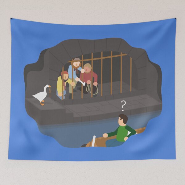 Item preview, Untitled Goose Game Pirates designed and sold by a-demon-jello.