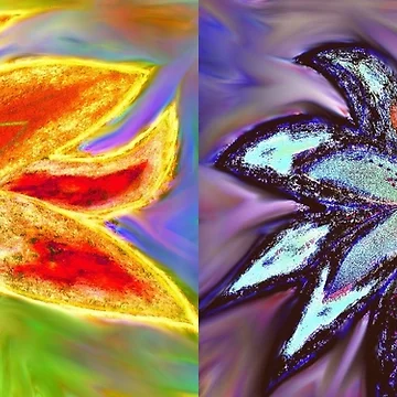 Artwork thumbnail, Double Fade To Colorizing Everything by Andy Rhodes Art
