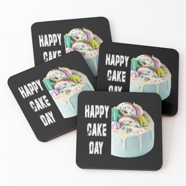 Item preview, HAPPY CAKE DAY RETRO T-SHIRT designed and sold by bigerdan.