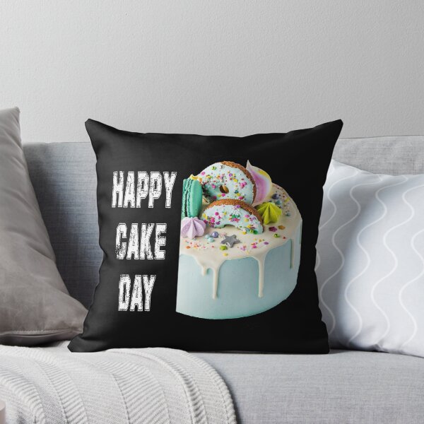 Item preview, HAPPY CAKE DAY RETRO T-SHIRT designed and sold by bigerdan.