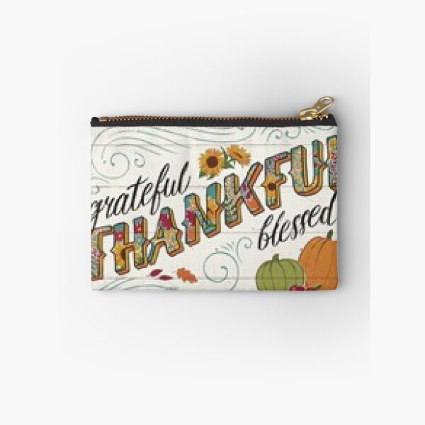 Item preview, Grateful Thankful Blessed Autumn print on home decor, apparel and accessories designed and sold by lduke47.