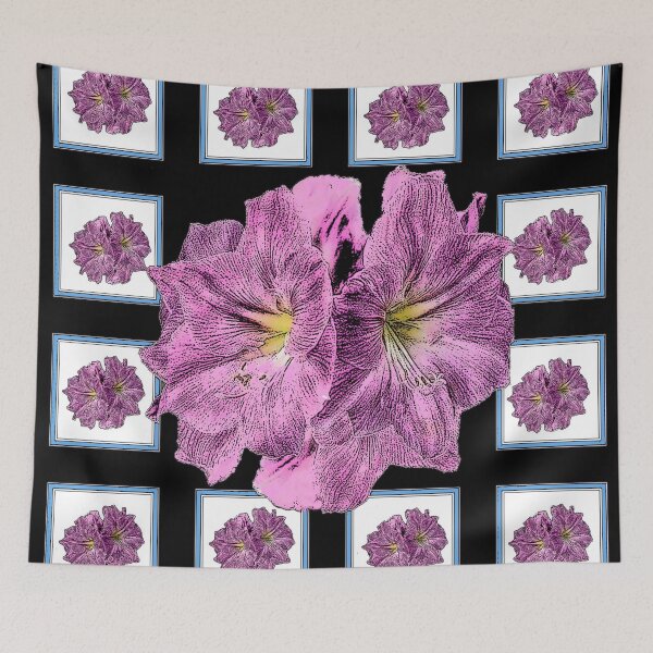 Item preview, PINK AMARYLLIS WATER COLOR DRAWING ART, designed and sold by sharlesart.