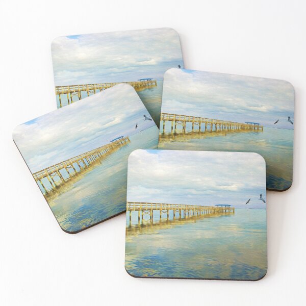 Item preview, Florida Harbor Pier at Dusk designed and sold by FineArtography.
