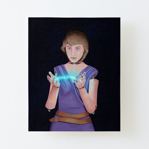 Still Thinking Canvas Mounted Print