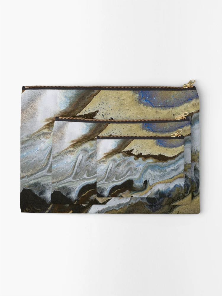 Thumbnail 2 of 4, Zipper Pouch, Abstract Shift designed and sold by RkkyRcoon.