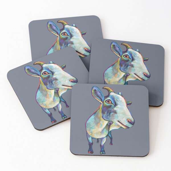 Item preview, CUTE FARM GOAT by Robert Phelps designed and sold by RobertPhelpsArt.