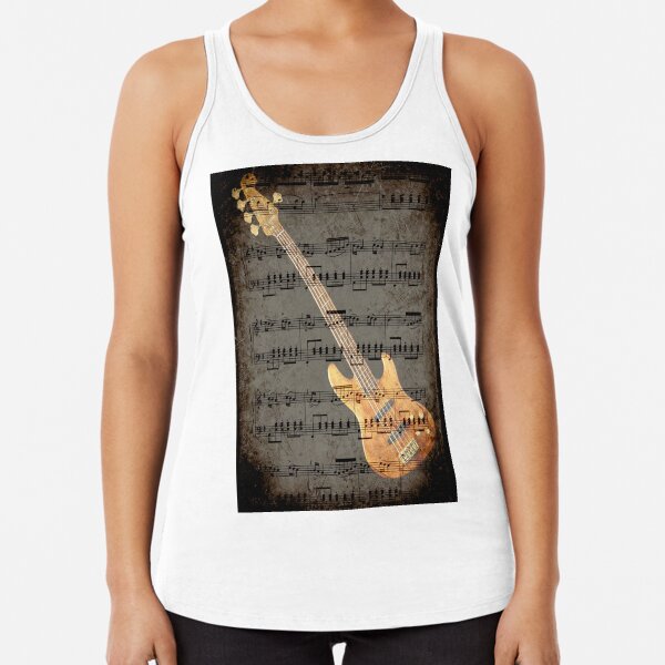 Music soothes the beast... © Racerback Tank Top
