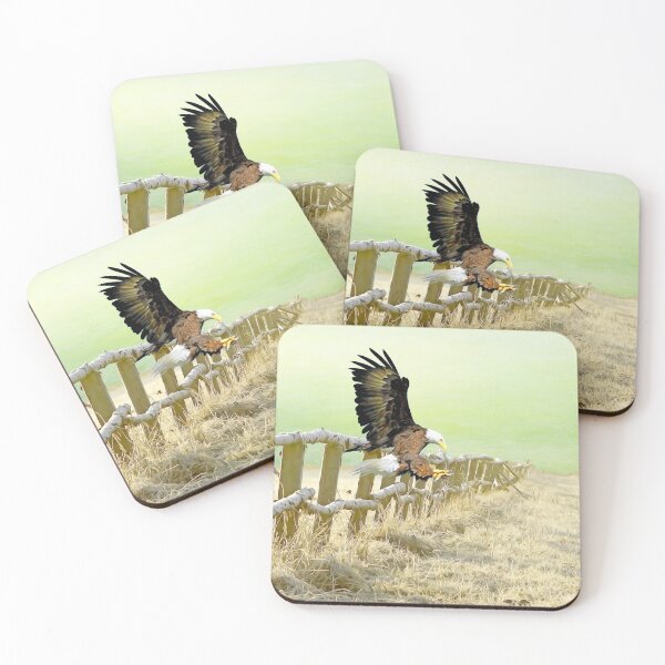 Item preview, The Bald Eagle is Landing designed and sold by FineArtography.
