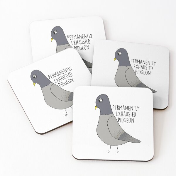 Item preview, Permanently Exhausted Pidgeon designed and sold by judithmusician.