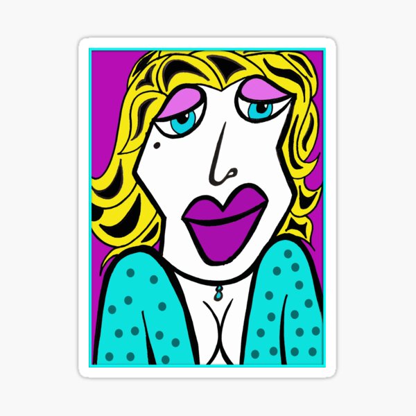 Roxanne the Party Girl © Sticker