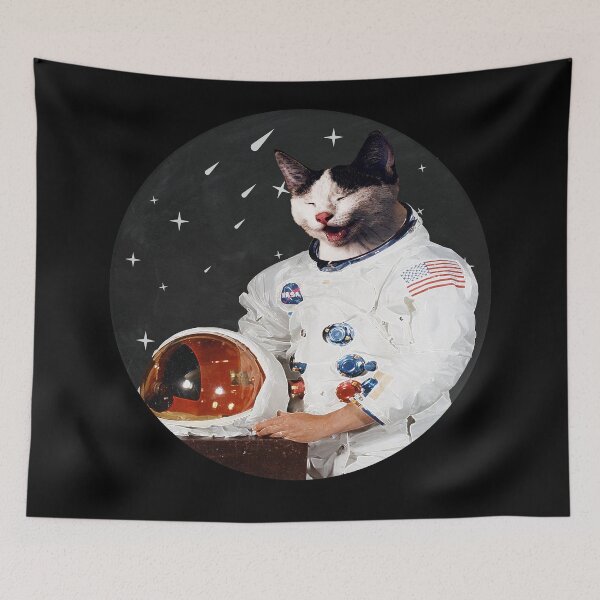 Item preview, Cat Astronaut - return of the space kitty designed and sold by Kam-designs.
