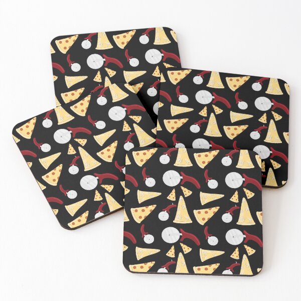 Item preview, Pizza with slice wheel pattern designed and sold by Kam-designs.