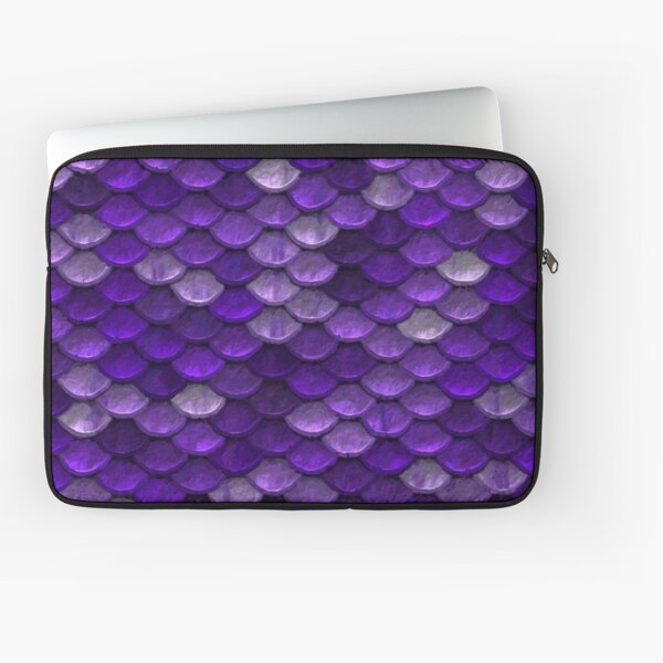 Purple Scales Laptop Sleeve