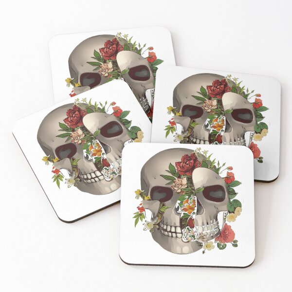 Item preview, Floral Skull designed and sold by tristahx.